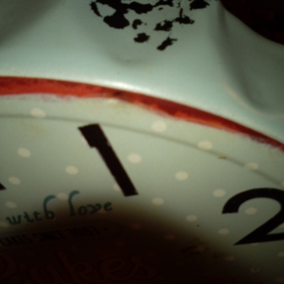 Cupcakes bottle cap kitchen clock - Picture 2 of 3